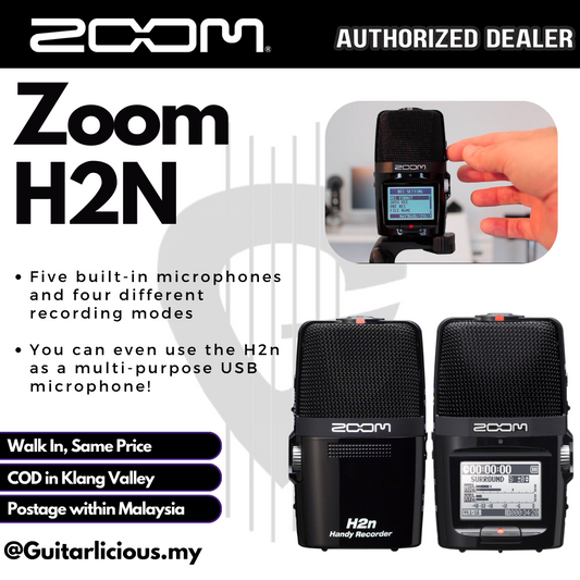 Zoom H2n Handy Audio Recorder ( H2N / H2 n / H2-N )