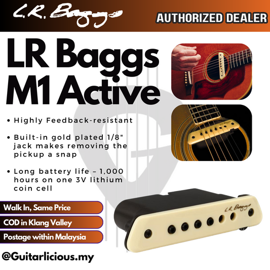 LR Baggs M1 Active Acoustic Guitar Soundhole Pickup ( M1A / M1-A / M1 A )