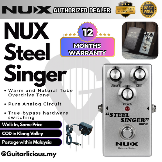 NUX Reissue Series Steel Singer Drive Pedal