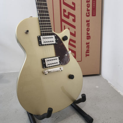 Gretsch G2210 Streamliner Junior Jet Club Electric Guitar, Laurel FB, Golddust (G21-280-5400-544)