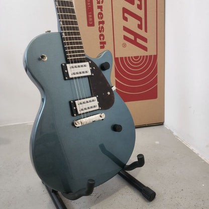 Gretsch G2210 Streamliner Junior Jet Club Electric Guitar, Laurel FB, Gunmetal (G21-280-5400-568)