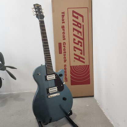 Gretsch G2210 Streamliner Junior Jet Club Electric Guitar, Laurel FB, Gunmetal (G21-280-5400-568)