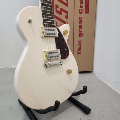 Gretsch G2210 Streamliner Junior Jet Club Electric Guitar, Laurel FB, Vintage White (G21-280-5400-505)