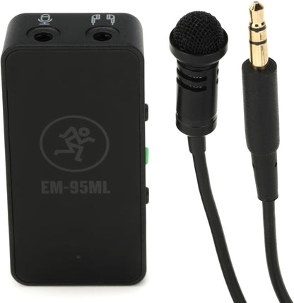 Mackie EM-95ML Lavalier Microphone with In-Line Amplifier for Smartphones