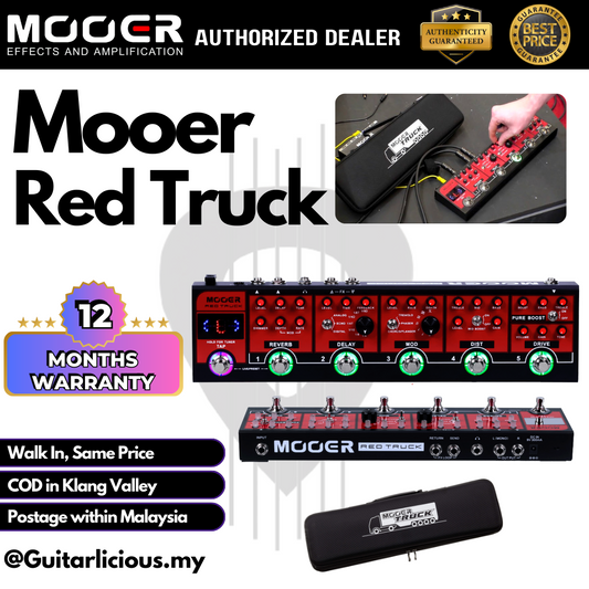 Mooer Red Truck Combined Multi-Effects Pedal (CPT` / CPT-1)