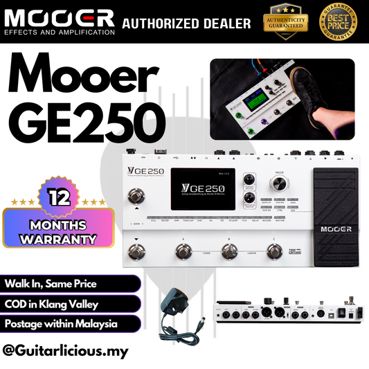 Mooer GE250 Multi-Effects Guitar Pedal (GE 250 / GE-250)