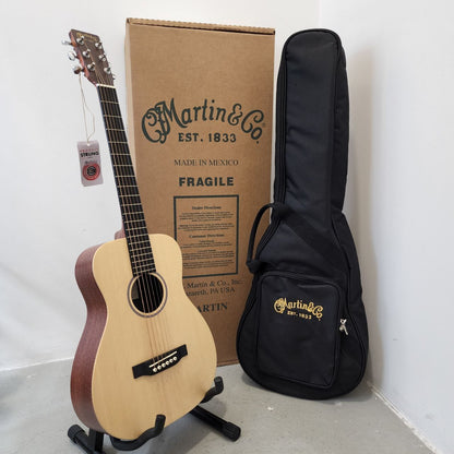 Martin LX1E Little Martin X Series Solid Sitka Spruce Top Acoustic-Electric Guitar With Fishman® Sonitone Preamp