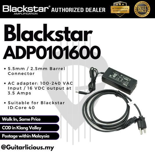 Blackstar ADP0101600 16v 3.5A Power Supply for ID CORE 40 & Beam