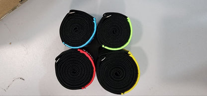 4pcs Drum Cymbal Mute Belt for 14inch, 16inch, 18inch and 20inch for Silent Practice