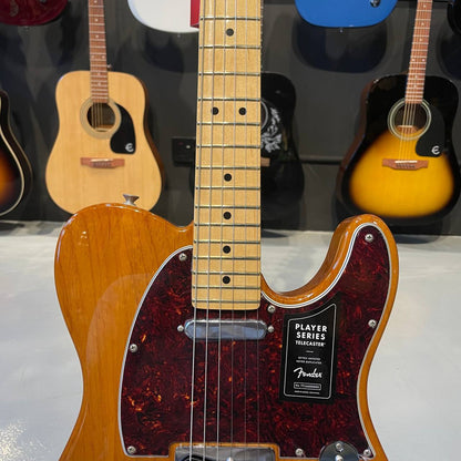 Fender Limited Edition Player Telecaster Electric Guitar, Maple Fretboard , Aged Natural