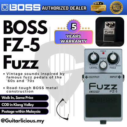 BOSS Fuzz ( FZ-5 / FZ5 / FZ 5 ) Guitar Pedal Effect