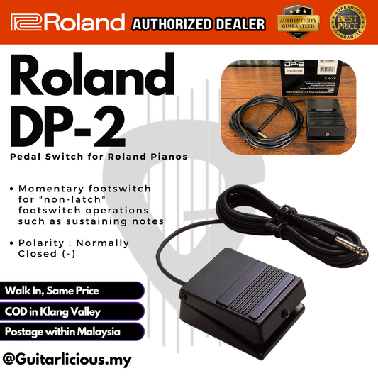 Roland DP-2 Keyboard/Piano Damper Pedal (DP2)