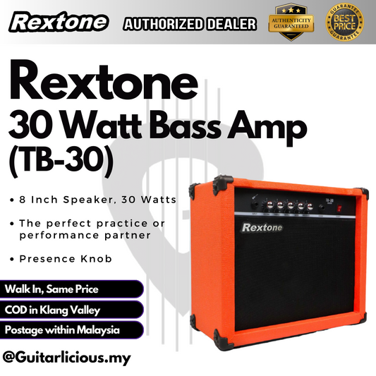 Rextone 30watt Bass Amplifier ( TB30 / TB-30 )