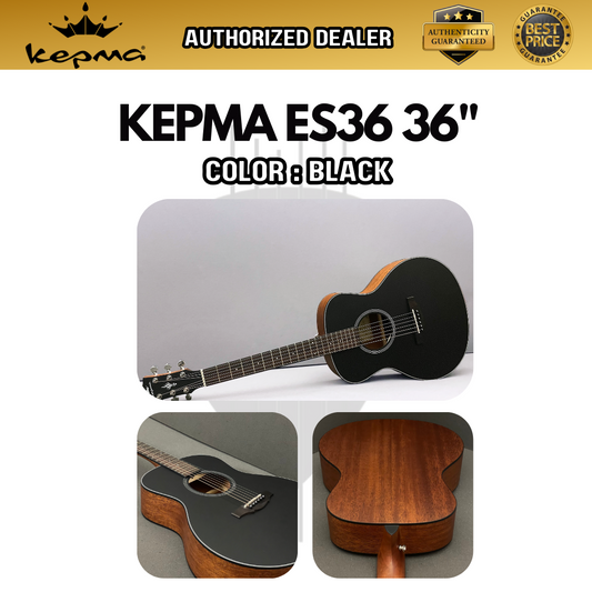 KEPMA ES36 , 36 inch (3/4) Travel Portable Acoustic Guitar ( ES-36 / ES 36 )