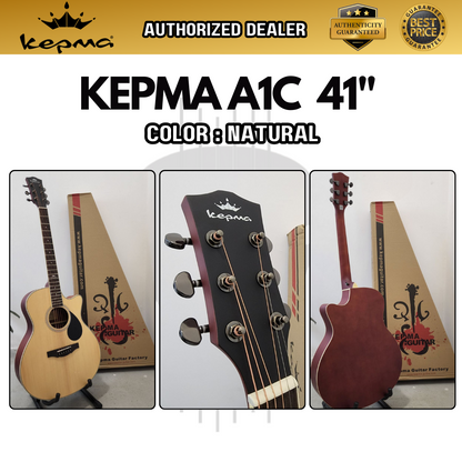 KEPMA A1C 41 inch Grand Auditorium Acoustic Guitar ( A1C 41 / A1C-41)