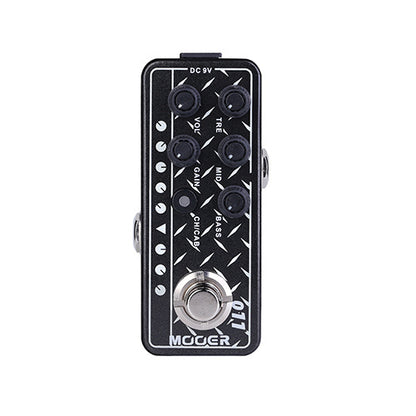 Mooer 011 Cali-Dual Micro Series Preamp Guitar Pedal Effect ( Delay / Reverb / M011 / M-011 / M 011)