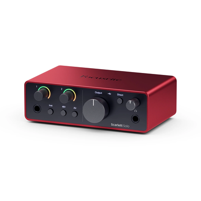 Focusrite Scarlett Solo (4th Generation) USB Audio Interface