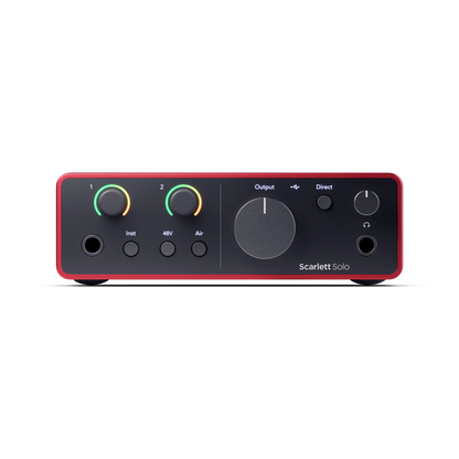 Focusrite Scarlett Solo (4th Generation) USB Audio Interface