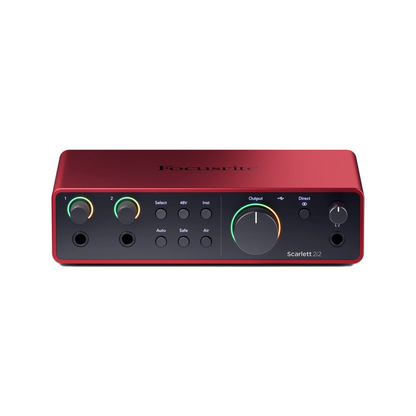 Focusrite Scarlett 2i2 (4th Generation) USB Audio Interface