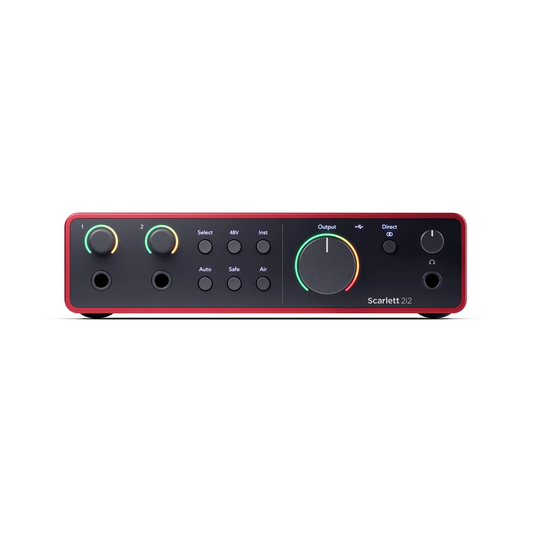 Focusrite Scarlett 2i2 (4th Generation) USB Audio Interface