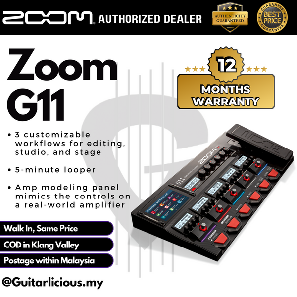 Zoom G11 Multi-Effects Processor with Expression Pedal ( G-11