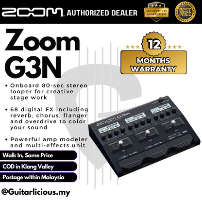 ZOOM G3N Multi-Effects Processor ( G3 / G3-N )