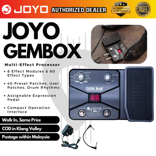 JOYO Gem Box Multi-Effects Guitar Pedal (Gembox / Gembox 1)