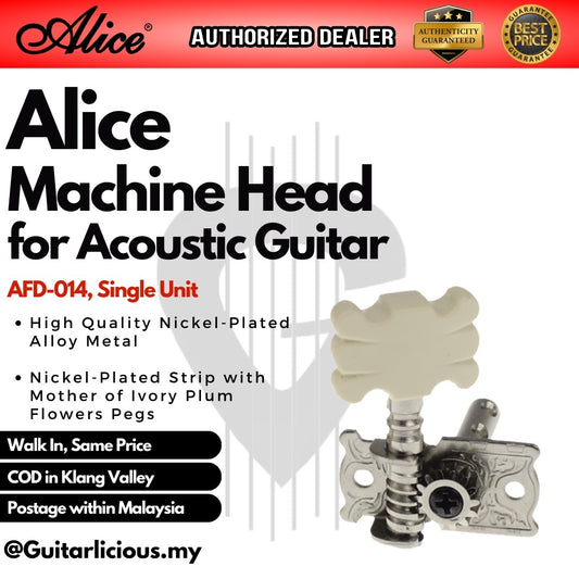 Alice Acoustic / Classical Guitar Machine Head Tunning Head Peg (1 PCS) -AFD-014