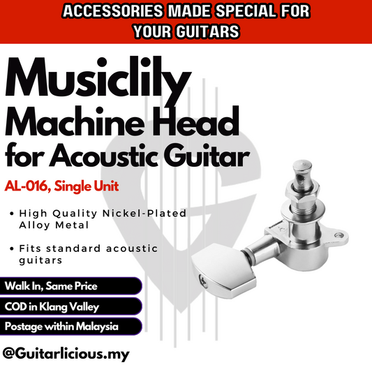 Alice Acoustic Guitar Machine Head Set Tunning Head Peg (1 unit) - AL016