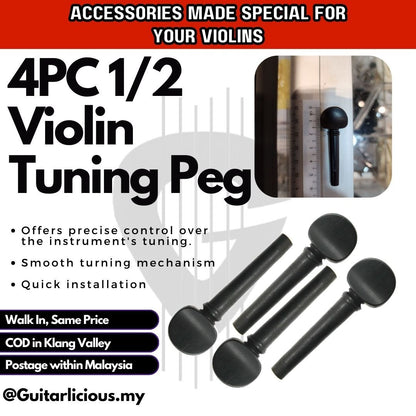 Violin Tuning Peg Speg Machine head 1/2 & 3/4 & 4/4