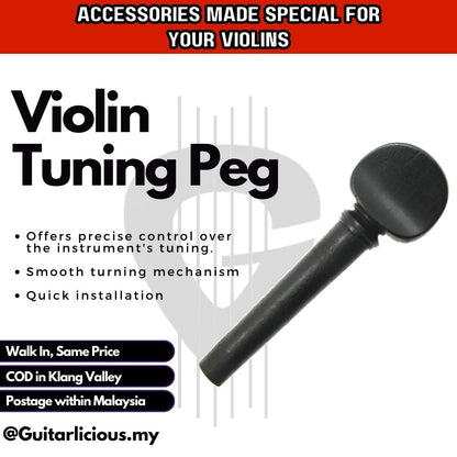 Violin Tuning Peg Speg Machine head 1/2 & 3/4 & 4/4