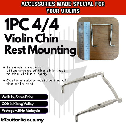 Violin Chin Rest Mounting ( CRMH )