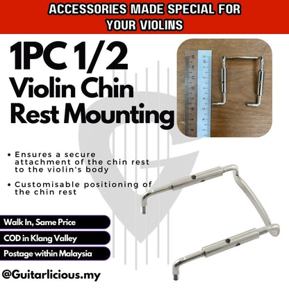 Violin Chin Rest Mounting ( CRMH )