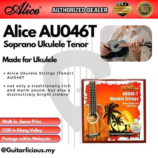 Alice Ukulele Strings (Tenor) AU046T