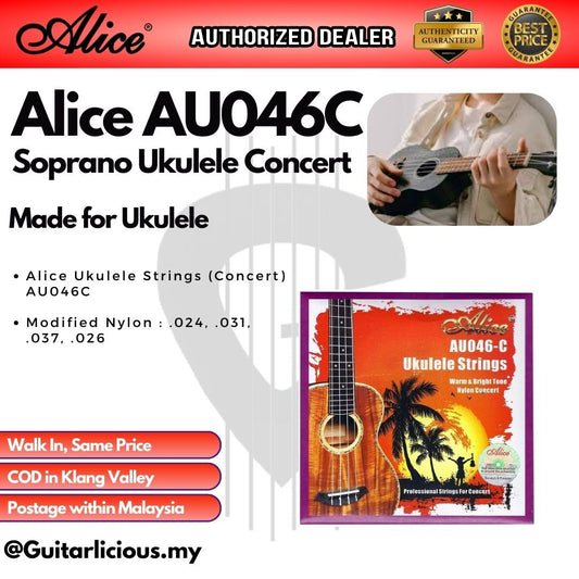 Alice Ukulele Strings (Concert) AU046C