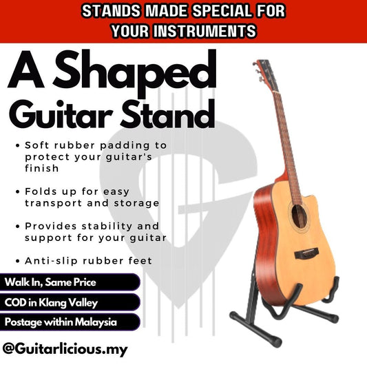 Guitar Stand Holder A Shaped  ( MS-03 / MS03 )