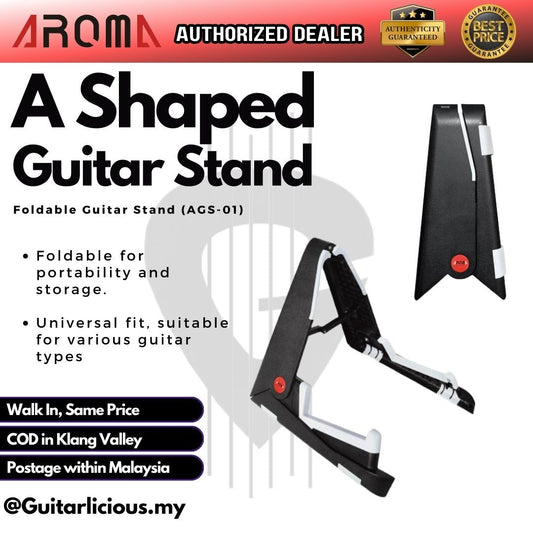 Aroma A Shape Portable Guitar Stand ( AGS-01/ AGS01 )