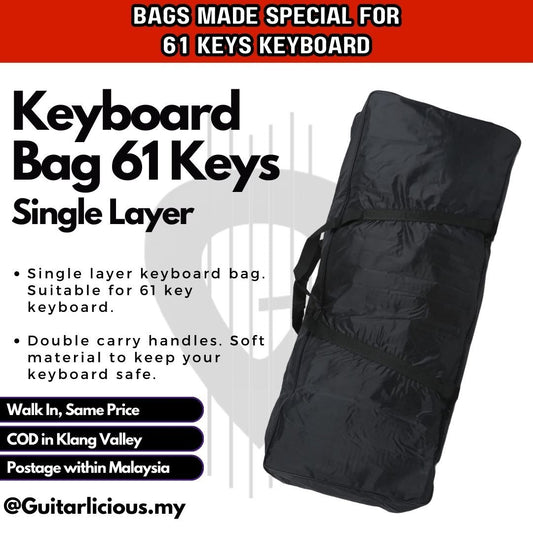 61 Keys Single Layered Keyboard Bag (PVC61)