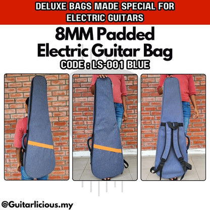 Deluxe 8mm Think Sponge Padded lead Electric Guitar Bag ( LS001-Lead )