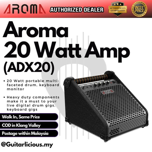 AROMA ADX20 Drum Amplifier Active Speaker ( ADX-20 / ADX 20 / 20watts )