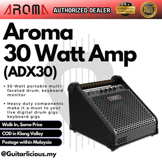 AROMA ADX30 Drum Amplifier Active Speaker ( ADX-30 / ADX 30 / 30watts )