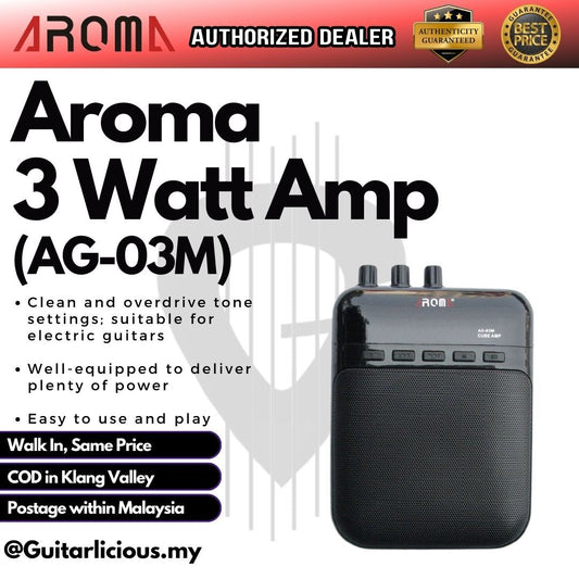 AROMA 5watt Portable Mini Amplifier ( AG03M / AG-03M / AG03 / AG-03 )