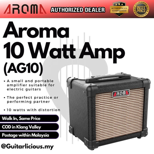 AROMA AG10 10watt Portable Compact Electric Amplifier ( AG-10 / AG 10)