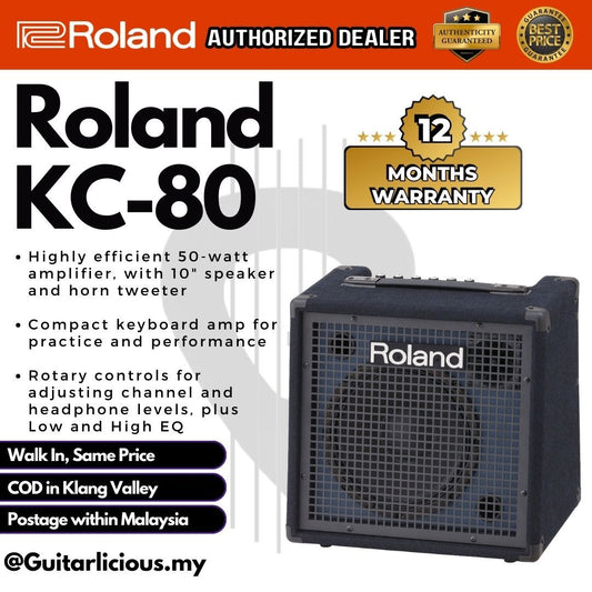 Roland KC-80 3-Channel Mixing Keyboard Amplifier (KC80 / KC 80)