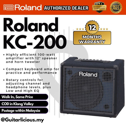 Roland KC-200 100-Watt 12inch 4-Channel Keyboard Amplifier ( KC200 / KC 200 )