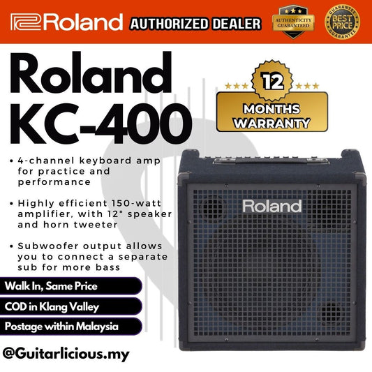 Roland KC-400 150-Watt 12inch 4-Channel Keyboard Amplifier ( KC400 / KC 400 )