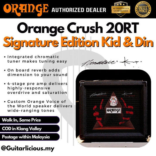 ORANGE Crush 20RT SE (SIGNATURE EDITION) - 20-watt 1x8" Combo Amplifier with Reverb & Tuner ( Crush20RT / Crush-20RT-SE )