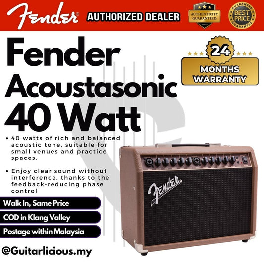 FENDER Acoustasonic 40 Acoustic Guitar Amplifier (40 watts)