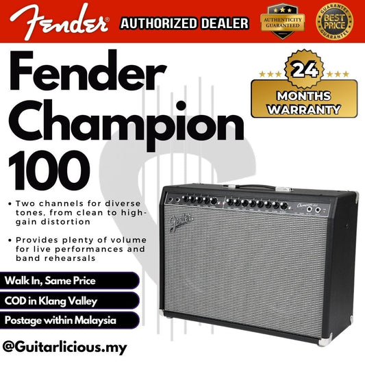 FENDER Champion 100G Guitar Combo Amplifier (100watts) ( Champion 100 / Champion100 )