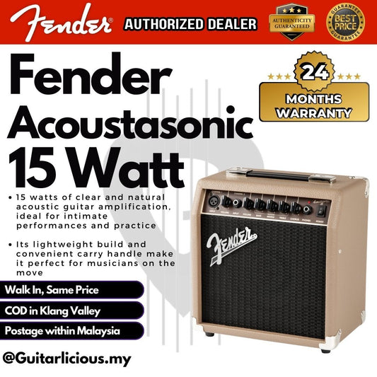 FENDER Acoustasonic 15 Acoustic Guitar Amplifier (15watt)